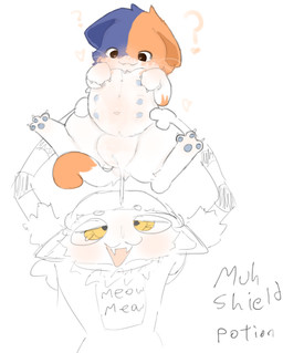 anthro bodily_fluids claws crossgender cum cum_in_mouth cum_inside cunnilingus drinking drinking_pussy_juice dripping_vulva duo fangs female female/female feral fur genital_fluids genitals heart_symbol multi_nipple multicolored_body multicolored_fur nipples open_mouth oral pawpads plump_labia question_mark sex swallowing teeth text vaginal vulva young iigomeow epic_games fortnite kit_(fortnite) meow_skulls domestic_cat felid feline felis mammal hi_res sketch
