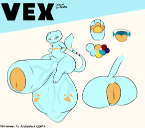 anthro anus balls big_anus big_balls big_butt big_penis butt genitals huge_anus huge_balls huge_butt huge_penis hyper hyper_balls hyper_genitalia hyper_penis male open_mouth penis solo tail ansia_(artist) nintendo pokemon generation_1_pokemon legendary_pokemon mew_(pokemon) pokemon_(species) hi_res model_sheet