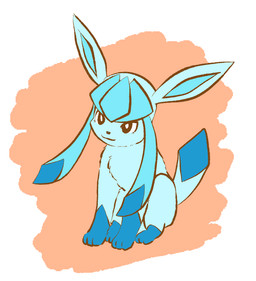 abstract_background ambiguous_gender black_eyes blue_body blue_face blue_feet blue_inner_ear blue_tail blue_tail_tip dipstick_hair dipstick_tail feet feral fur markings multicolored_ears multicolored_tail simple_background sitting solo tail tail_markings tan_background white_background momensarada nintendo pokemon eeveelution generation_4_pokemon glaceon pokemon_(species) 2022 hi_res