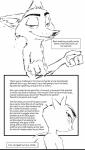 2017 absurd_res anthro black_and_white blush canid canine comic dialogue digital_drawing_(artwork) digital_media_(artwork) disney duo english_text female fox hi_res judy_hopps lagomorph leporid male mammal monochrome nick_wilde nude rabbit sexual_tension shower soap speech_bubble text thewyvernsweaver wet zootopia