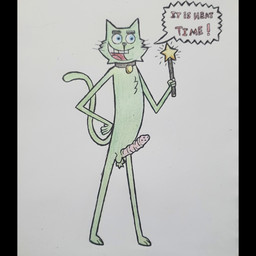 anthro aroused erection fur genitals green_body handmade male male/male nude_anthro penis solo zadori nickelodeon the_fairly_oddparents cosmo_(fop) animal_humanoid cat_humanoid felid felid_humanoid feline feline_humanoid humanoid mammal mammal_humanoid 1:1 absurd_res hi_res pen_(artwork) traditional_media_(artwork)
