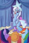 2014 applejack_(mlp) blue_fur blue_hair cosmicnova cowboy_hat dildo equine female friendship_is_magic fur hair hat horn horse mammal multi-colored_hair my_little_pony penetration pony public purple_eyes purple_fur purple_hair rainbow_dash_(mlp) sex_toy tongue tongue_out trixie_(mlp) twilight_sparkle_(mlp) unicorn vaginal vaginal_penetration
Rating: Explicit
Score: 9
User: ultragamer89
Date: April 22, 2014