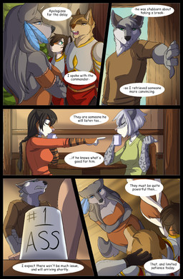 anthro armor black_hair black_nose breasts clothed clothed_anthro clothed_female clothed_male clothing dialogue drinking female fur grey_body grey_fur grey_hair group hair male orange_body orange_fur speech_bubble text tribal white_body white_fur white_hair ziggie13 aife_(wolfpack67) bridget_(wolfpack67) camilla_(wolfpack67) ghost_(wolfpack67) lady_azure_(wolfpack67) lady_red_(wolfpack67) wraith_(wolfpack67) canid canine canis felid human mammal pantherine snow_leopard tiger wolf comic english_text hi_res sibling_(lore) sister_(lore) sisters_(lore)