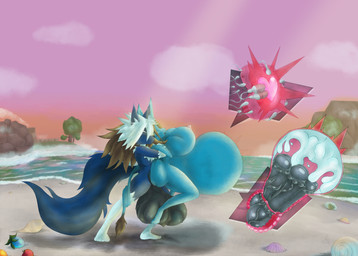 2_penises animal_genitalia animal_penis anthro anthro_on_anthro anthro_penetrated anthro_penetrating anthro_penetrating_anthro balls beach big_balls big_penis blue_body blue_fur bodily_fluids brown_hair cervical_penetration cum cum_inflation cum_inside cutaway duo equine_genitalia equine_penis excessive_cum excessive_genital_fluids female female_anthro female_penetrated food fruit fur genital_fluids genitals hair heart_symbol hemipenes huge_balls huge_penis hybrid_genitalia hybrid_penis hyper hyper_balls hyper_genitalia hyper_penis hyper_pregnancy impregnation inflation internal internal_vaginal knot knotted_equine_penis knotted_penis knotting male male/female male_anthro male_penetrating male_penetrating_female multi_genitalia multi_penis navy_fur nude nude_anthro nude_female nude_male ovum ovum_penetration ovum_with_heart penetration penile penile_penetration penis penis_in_vagina plant pregnant ridiculous_fit sex sunset tail tail_tuft teal_body teal_fur tuft turqoise_fur vaginal vaginal_penetration vein veiny_balls veiny_penis white_body white_fur white_hair alenicia_(artist) lyka_faerengale_(character) rosewater_(character) canid canine canis dhole felid feline mammal wolf absurd_res hi_res