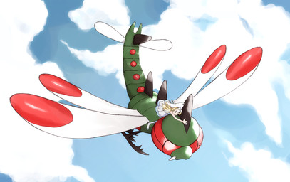 ambiguous_gender carrying_another carrying_partner clothed clothing cloud duo female feral flowing_hair flying fully_clothed hair high-angle_view insect_wings larger_ambiguous larger_feral open_mouth outside riding riding_on_back size_difference sky smaller_female smaller_human spread_wings straddling wings do9bessa nintendo pokemon lillie_(pokemon) arthropod generation_4_pokemon human humanoid mammal pokemon_(species) yanmega 2019 absurd_res digital_media_(artwork) digital_painting_(artwork) hi_res painting_(artwork)
