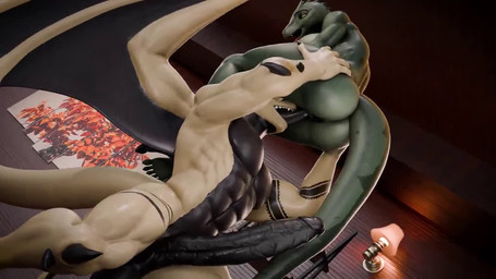 5_toes abs anthro balls biceps big_balls big_breasts big_butt big_penis black_body black_scales black_tongue breasts bubble_butt butt cunnilingus curvy_figure deep_cunnilingus detailed_background dragon_wings duo erection feet female genitals green_body green_scales huge_balls huge_hips huge_penis huge_thighs inside long_tail long_tongue looking_pleasured male male/female muscular muscular_arms muscular_female muscular_legs muscular_male oral pecs penetration penis scales sex tail tan_body tan_scales teeth thick_thighs toes tongue tongue_out tongue_penetration vaginal voluptuous voluptuous_anthro voluptuous_female wide_hipped_anthro wide_hipped_female wide_hips wings babymoon valorlynz_(modeler) mythology rithe xiomara allosauroid carcharodontosaurid dinosaur dragon giganotosaurus mythological_creature mythological_scalie prehistoric_species reptile saurischian scalie theropod 16:9 2025 3d_(artwork) 3d_animation animated blender_(artwork) digital_media_(artwork) high_framerate no_sound short_playtime webm widescreen