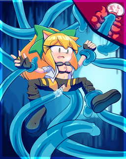 bodily_fluids cum cum_inside female genital_fluids impregnation intersex intersex/female penetration roll sex solo tentacle_penetration tentacle_sex tentacles xxkenthewolfxx capcom mega_man_(series) sega sonic_the_hedgehog_(series) domestic_cat felid feline felis mammal absurd_res hi_res