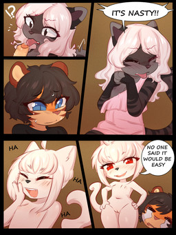 anthro areola blush breasts clothing disgust duo eyes_closed fellatio female flat_chested foreskin genitals hair handjob interrobang licking loli male male/female nipples nude one_breast_out oral partially_retracted_foreskin penile penis red_eyes sex shota standing tail tongue tongue_out torn_clothing vulva young young_anthro young_female young_male young_on_young aoizuri amalia_(claralaine) ghost_(claralaine) ken_(claralaine) domestic_cat felid feline felis ghost mammal spirit 2019 3:4 comic hi_res pseudo_incest_(lore) stepbrother_(lore) stepbrother_and_stepsister_(lore) stepsibling_(lore) stepsister_(lore)