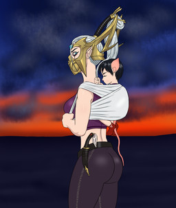 annoyed anthro black_hair breasts butt clothing crown dagger duo female grey_eyes hair headgear male mask melee_weapon sleeping tiara topwear weapon white_hair young rye_muro warhammer_(franchise) warhammer_fantasy corwaen_razortouch dark_elf dreadlord elf humanoid hybrid mammal murid murine rat rodent skaven hi_res mother_(lore) mother_and_child_(lore) mother_and_son_(lore) parent_(lore) parent_and_child_(lore) parent_and_son_(lore) son_(lore)