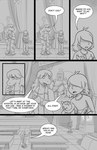 2019 comic deltarune dialogue english_text greyscale human kris_(deltarune) lynxgriffin mammal monochrome monster susie_(deltarune) text undertale_(series)