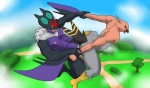 abs anal anal_penetration anthro anthrofied avian barefoot bat beak biceps bird blush buffurun butt cum feathers gay half-closed_eyes male mammal manly muscles navel nintendo nipples noivern nude open_mouth orgasm outside pecs penetration pokémon round_ears sex squint talonflame tongue tongue_out video_games wings
Rating: Explicit
Score: 3
User: forkU
Date: April 23, 2014