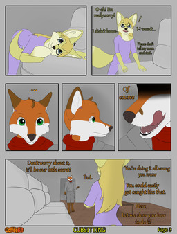 age_difference anthro blonde_hair blue_eyes caught_in_the_act caught_masturbating duo eyewear female front_view fur furniture_humping glasses green_eyes hair male male/female masturbation orange_body orange_fur rear_view side_view tan_body tan_fur text vaginal vaginal_masturbation wearing_glasses young young_anthro young_female coffeekit ollie(coffeekit) polymorph canid canine fox mammal absurd_res english_text hi_res