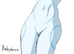 anthro bouncing_breasts breasts featureless_breasts female mask nude simple_background solo white_background punkydreamer league_of_legends riot_games tencent kindred_(lol) lamb_(lol) bovid caprine mammal sheep featureless_(disambiguation) 2d_animation animated frame_by_frame short_playtime