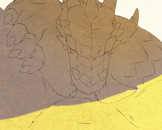 anthro claws duo faceless_character faceless_male fellatio finger_claws first_person_view genitals hand_on_leg hand_on_thigh horn looking_at_viewer male male/male male_pov muscular muscular_bottom muscular_male oral penile penis scales sex simple_coloring spikes spikes_(anatomy) tail yellow_eyes roamingthrough mythology dragon mythological_creature mythological_scalie scalie 2025 2d_animation animated digital_media_(artwork) frame_by_frame sketch