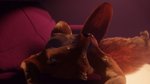 anthro breasts female fluffy fur furniture looking_at_viewer lying nude on_back open_mouth sofa solo velkiel_(artist) canid canine fox mammal red_fox true_fox 16:9 2020 3d_(artwork) digital_media_(artwork) hi_res widescreen