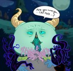 eye_contact fellatio first_person_view looking_at_another oral penile self_insert sex tentacles tongue pteri_(artist) adventure_time cartoon_network anon hunson_abadeer demon monster hi_res