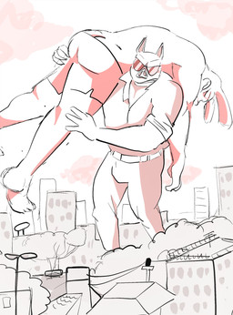 annoyed anthro boxers_(clothing) building carrying_another city clothed clothed_anthro clothed_male clothing cloud collared_shirt dress_shirt duo eyewear fully_clothed fully_clothed_anthro fully_clothed_male khaki_pants khakis macro male partially_clothed partially_clothed_anthro partially_clothed_male shirt sunglasses topwear underwear wearing_sunglasses dudenahuel richard_(dudenahuel) roy_(dudenahuel) domestic_pig lagomorph leporid mammal rabbit suid suine sus_(pig) yorkshire_pig 2023 absurd_res hi_res sketch