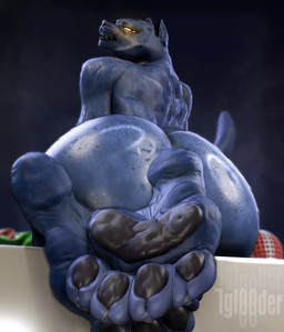 anthro big_butt bodily_fluids butt clothed clothing convenient_censorship feet female foot_focus melanistic nude pawpads sitting soles solo sweat sweaty_butt topless iglooder goat_(movie) sony_corporation sony_pictures jett_fillmore felid leopard mammal pantherine 3d_(artwork) absurd_res digital_media_(artwork) hi_res