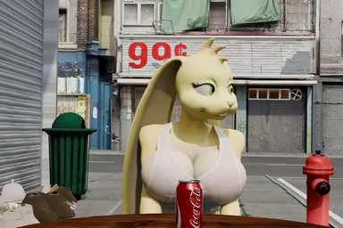 4_toes anthro big_feet breasts clothing feet female first_person_view foot_fetish foot_focus humanoid_feet long_feet looking_at_viewer outside plantigrade public shirt smile smiling_at_viewer solo tank_top toes topwear wrinkled_feet wrinkles conditional_dnp zp92 coca-cola jenn_hare hare lagomorph leporid mammal 3:2 3d_(artwork) 3d_animation animated digital_media_(artwork) lol_comments short_playtime sound webm