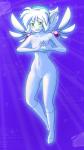 blush breasts female genitals green_eyes hair nipples nude open_mouth pussy solo white_body white_hair wings zerosite las_lindas digit_(chalo) humanoid mammal nanozell_spirit spirit 2018 absurd_res hi_res