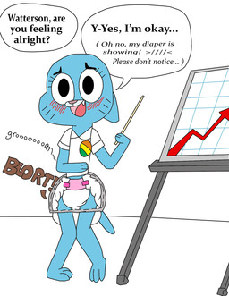 anthro blue_skin diaper diaperloverperson feline female mammal messy_diaper nicole_watterson the_amazing_world_of_gumball
Rating: Questionable
Score: -17
User: fulldiapers
Date: November 23, 2014 anthro blue_skin diaper diaperloverperson feline female mammal messy_diaper nicole_watterson the_amazing_world_of_gumball
Rating: Questionable
Score: -17
User: fulldiapers
Date: November 23, 2014