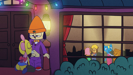 anthro anus big_butt big_penis bodily_fluids bottomwear bottomwear_down bow_tie butt canon_couple christmas_decorations christmas_lights clothed clothing dancing deep_throat dress duo eyes_closed fellatio female flower genitals group holidays looking_pleasured male male/female messy oral oral_penetration outside pants pants_down partially_clothed party penetration penile penis plant plushie romantic romantic_ambiance romantic_couple romantic_sex saliva saliva_on_penis sex slow_dancing teddy_bear tuxedo_vest vulva wet wet_penis kamirappa christmas parappa_the_rapper sony_corporation sony_interactive_entertainment um_jammer_lammy katy_kat matt_major parappa paula_fox pj_berri sunny_funny bear canid canine domestic_cat felid feline felis fox humanoid mammal 2d_animation animated hi_res