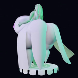 anthro areola barely_visible_genitalia barely_visible_vulva big_breasts big_butt big_vulva bimbo_anthro bimbofication bimbofied breast_squish breasts butt female genitals green_hair hair hand_on_breast huge_breasts huge_butt hyper hyper_breasts lips long_hair nipples pokemorph red_eyes solo squish thick_lips vulva white_body darkdraketom nintendo pokemon jade_(darkdraketom) gardevoir generation_3_pokemon pokemon_(species) 1:1 2025 3d_(artwork) animated blender_(artwork) digital_media_(artwork) hi_res no_sound short_playtime turntable_(animation) webm