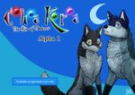 announcement chakra duo feral moon text fenris64 gamejolt harley_(fenris64) kaina_(patilee) canid canine canis mammal wolf absurd_res english_text hi_res url