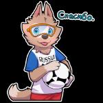 1:1 2017 4_fingers alpha_channel anthro ball blue_eyes canid canine canis clothed clothing cobaltsynapse eyewear fifa fingers front_view fur goggles happy heart_symbol holding_ball holding_object looking_at_viewer male mammal mascot reaction_image russian_text shirt simple_background smile soccer_ball solo tan_body tan_fur text text_on_clothing text_on_shirt text_on_topwear tired tongue tongue_out topwear transparent_background wolf young young_anthro young_male zabivaka