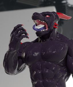 abs anthro anthro_pred bodily_fluids dripping electronics fangs goo_drip horn larger_anthro larger_male larger_pred male male_pred muscular muscular_anthro muscular_male object_vore pecs portable_music_player purple_body red_eyes sharp_teeth size_difference slime soft_vore spikes spikes_(anatomy) teeth vore willing_pred daffi apple_inc. ipod mythology devourer_(razor_koopa) dragon goo_creature goo_dragon mythological_creature mythological_scalie scalie 3d_(artwork) digital_media_(artwork) hi_res