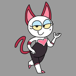 anthro armor bodysuit breastplate clothing female looking_at_viewer markings mole_(marking) skinsuit solo tight_clothing white_body crazoticmadness animal_crossing nintendo sega sonic_the_hedgehog_(series) olivia_(animal_crossing) rouge_the_bat domestic_cat felid feline felis mammal 1:1 hi_res