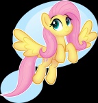 blue_eyes cutie_mark feathered_wings feathers female feral hair hooves pink_hair smile solo wings ctb-36 friendship_is_magic hasbro my_little_pony mythology fluttershy_(mlp) equid equine mammal mythological_creature mythological_equine pegasus alpha_channel