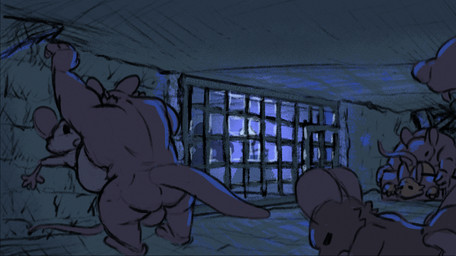 against_surface against_wall all_fours ambiguous_penetration anal anthro ass_up balls big_ears bouncing_balls brick brick_wall brown_body brown_fur dungeon fantasy fur genitals group group_sex hairless humiliation iron_bars jiggling male male/male muscular muscular_anthro muscular_male mutated mutation oral orgy penetration prison prison_cell questionable_consent restraints rimming sex size_difference small_bottom_large_top stocks tail tan_body tan_fur thick_tail torch voyeur wall_(structure) white_body white_fur boxofmonsters mammal mouse murid murine rat rodent 2d_animation animated digital_media_(artwork) frame_by_frame loop shaded