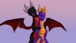 cheek_lick crotch_licking duo face_lick female feral feral_on_feral implied_oral licking looking_pleasured male male/female membrane_(anatomy) membranous_wings neck_lick shocked sucked_silly tail teeth tongue tongue_out wings fynamic activision european_mythology mythology spyro_the_dragon cynder spyro dragon mythological_creature mythological_scalie scalie western_dragon 3d_(artwork) 3d_animation animated digital_media_(artwork) short_playtime