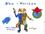 anthro clothing doorplate duo holding_object holding_weapon male nrf science_fiction spacecraft stripes tail to_pose uniform vehicle weapon xaafw konu_eikuku_hentaru letigre canid canine felid fox mammal pantherine tiger