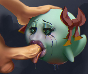 balls bodily_fluids drooling duo fellatio female genital_fluids genitals green_body green_sclera green_skin makeup male male/female mascara not_furry oral penile penis ribbons running_makeup running_mascara saliva sex solo_focus tongue tongue_out tongue_out_fellatio vaginal_fluids vulva greissle mario_bros nintendo paper_mario lady_bow boo_(mario) ghost spirit