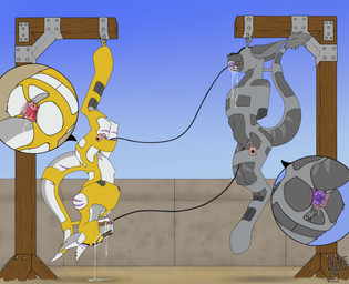 69_position abdominal_bulge anal anal_spreading bdsm bodily_fluids bondage bound cage chastity_device cum cum_drip cum_feeding cum_in_mouth cum_inside cum_tube deep_penetration deepthroat_gag dripping duo excessive_cum excessive_genital_fluids faux_gaping_anus forced forced_orgasm fully_bound fur genital_fluids grey_body grey_fur male male/male metal neck_bulge objectification oral orgasm outside penetration restrained restrained_arms restrained_legs restrained_tail sex sex_toy sex_toy_in_slit sex_toy_insertion slit_chastity slit_penetration slit_play tube vibrator vibrator_in_slit white_body white_fur drake239 out-of-placers mavoka mammal yinglet absurd_res hi_res