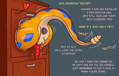 anal anthro anus backsack balls bdsm blue_markings bondage bound butt butt_focus buttplug diamond_(marking) forniphilia genitals heart_symbol helpless imminent_anal imminent_sex immobilization long_term long_term_bondage male markings non-mammal_balls nude objectification orange_body ownership penetration penis plug_(sex_toy) rattle_(anatomy) scales scutes sex_toy simple_background solo sound_effects submissive tail tail_motion tailwag text through_wall astral_kobold kobold pit_viper rattlesnake reptile scalie snake viper absurd_res digital_media_(artwork) english_text hi_res