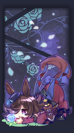 accessory animal_ears blue_ribbon blue_rose brown_hair clothed clothed_female clothed_taur clothing female flower furgonomics hair hat headgear headwear plant purple_eyes ribbons rose_(flower) sheathed_dagger solo tail tail_accessory tail_ribbon taur_clothing taurified oldnight european_mythology greek_mythology mythology rice_shower_(pretty_derby) centaur equid equid_taur humanoid_taur mammal mammal_taur taur full-length_portrait hi_res portrait