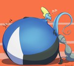 2019 anthro belly belly_expansion belly_inflation big_belly blue_body bodbloat expansion generation_8_pokemon hose hose_inflation huge_belly hyper hyper_belly immobile inflation inflation_fetish inteleon liquid_inflation male musical_note musical_symbol nintendo onomatopoeia poha_(bodbloat) pokemon pokemon_(species) signature simple_background solo sound_effects symbol tail text tongue tongue_out tube_bulge water_inflation yellow_frill