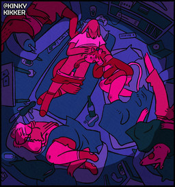 balls bed blush bulge clothed clothing controller detailed_background duo_focus electronics erection furniture game_controller genitals group high-angle_view imminent_oral inside male male/male mattress open_mouth partially_clothed penis phone pillow remote_control sex sleeping sleepover stealth_sex table underwear underwear_down kinkykikker canid canine canis domestic_cat domestic_dog felid feline felis mammal 2024 restricted_palette
