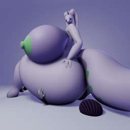 anthro areola big_breasts big_butt black_clothing blush bottom_heavy breasts butt clothing duo facesitting female green_areola green_nipples hand_on_butt hat headgear headwear huge_breasts huge_butt huge_thighs hyper hyper_breasts hyper_butt hyper_thighs larger_female male multicolored_body nipples purple_body simple_background sitting_on_another size_difference smaller_male tail thick_thighs two_tone_body darkdraketom nintendo pokemon pokemon_trainer generation_6_pokemon goodra human mammal pokemon_(species) 1:1 3d_(artwork) digital_media_(artwork)