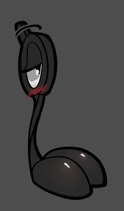 ambiguous_gender blush blush_lines butt eye_contact eyebrows eyelashes glistening glistening_butt glistening_eyes lidded_eyes looking_at_another looking_at_viewer not_furry raised_eyebrows shitpost simple_background solo witseoc nintendo pokemon generation_2_pokemon pokemon_(species) unown_(pokemon) unown_l animated meme