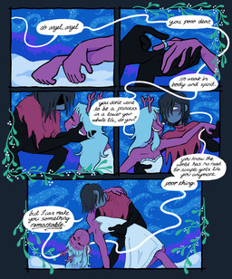 5_fingers anthro antlers aroused blush breasts cleavage clothed clothing cold collarbone cursive dancing dialogue digit_ring dress duo engagement_ring eye_contact female fingers freckles hair half-closed_eyes hand_holding holding_face holding_waist horn hug inner_ear_fluff intimate jewelry long_hair looking_at_another love male male/female marriage_proposal narrowed_eyes obscured_eyes plant red_nose romantic romantic_ambiance romantic_couple slim small_breasts snow snowgrave text thin_calves tight_clothing tuft vines white_clothing white_dress wind hellspawnmotel deltarune undertale_(series) kris_dreemurr noelle_holiday deer human mammal new_world_deer reindeer english_text hi_res