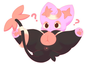 animal_genitalia animal_vulva anus canine_genitalia canine_vulva confusion female feral genitals lying on_back plump_labia presenting presenting_anus presenting_vulva solo thick_thighs vulva bmq nintendo pokemon fan_character minx_(minxsolar) generation_4_pokemon pokemon_(species) shinx 4:3 hi_res