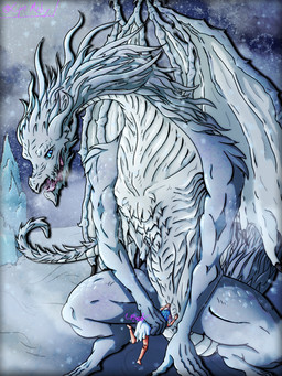 animal_genitalia anus bestiality bodily_fluids claws cunnilingus doll dragon_on_human duo female female/female female_feral female_human female_on_feral feral forced forced_oral genital_fluids genitals human_on_feral interspecies larger_female larger_feral oral sex simple_background size_difference smaller_female smaller_human tail teeth tongue vaginal vaginal_fluids vulva cpt_micky elden_ring elden_ring_nightreign european_mythology fromsoftware mythology caligo_miasma_of_night revenant_(nightreign) dragon elemental_creature elemental_dragon human ice_dragon mammal mythological_creature mythological_scalie reptile scalie western_dragon 3:4 hi_res
