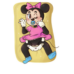 accessory aged_down anthro blush bow_ribbon clean_diaper clothed clothing diaper diaper_change female fur genitals gloves hair_accessory hair_bow hair_ribbon handwear neonate nude object_in_mouth open_diaper pacifier pacifier_in_mouth ribbons simple_background solo vulva young young_anthro unknown_artist disney disney's_house_of_mouse mickey_mouse_shorts minnie_mouse house_mouse mammal mouse murid murine rodent 1:1 absurd_res hi_res