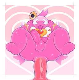 anal anal_penetration balls bodily_fluids butt duo erection genital_fluids genitals heart_eyes heart_symbol humanoid_genitalia humanoid_penis male male/male male_penetrated male_penetrating male_penetrating_male penetration penile penis precum sex simple_background slightly_chubby tongue tongue_out pochiiwa brawl_stars supercell_(company) shade_(brawl_stars) squeak_(brawl_stars) ghost goo_creature spirit hi_res