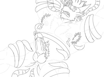 armpit_hair arms_above_head arms_tied balls big_balls big_penis body_hair bound butt butt_focus chest_hair fur genitals humanoid_genitalia humanoid_penis male muscular muscular_arms muscular_legs nipple_fetish nipple_penetration nipple_play nipples nude pecs penetration penis rickardo_dragon slugsona solo tentacle_in_nipple tentacle_penetration tentacles tentacles_around_arms tentacles_around_legs tentacles_everywhere tentacles_on_male trapped rickardo77 mythology rickardo_moncayo dragon furred_dragon furred_scalie hybrid mythological_creature mythological_scalie scalie hi_res monochrome