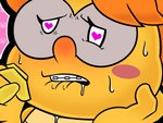 ahegao ambiguous_gender bite biting_lip biting_own_lip blush braces duo eyewear female hair looking_pleasured self_bite solo_focus thunderfap mario_bros nintendo paper_mario paper_mario_(2000) lakilulu koopa koopa_troopa lakitu scalie 4:3 digital_media_(artwork) hi_res